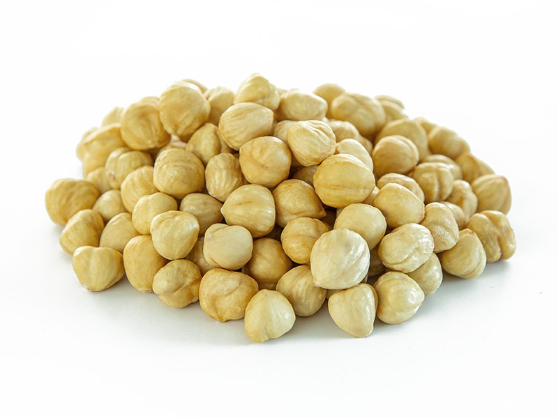 Roasted hazelnut kernels
